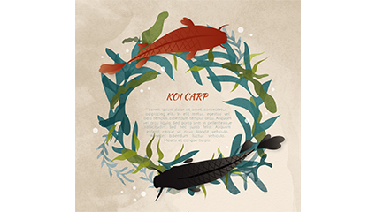 Creative Koi and Aquatic Rings