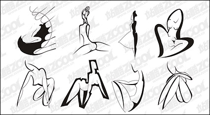 character Abstract vector