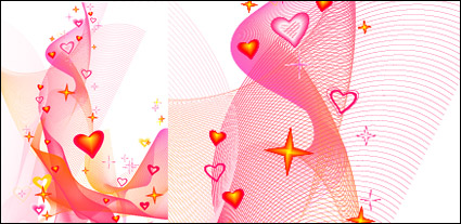 Dream of love element vector material