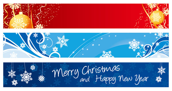 Exquisite Christmas banner 
