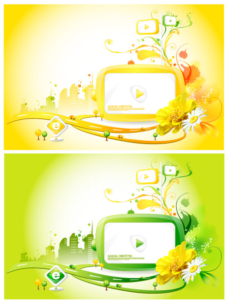 Trend screen vector material