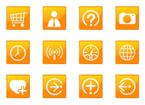 Exquisite vector icon 05 - Vector