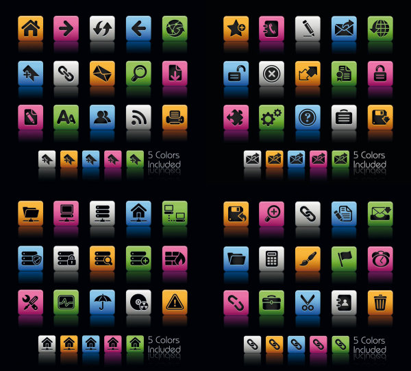 Beautiful and practical web icons 