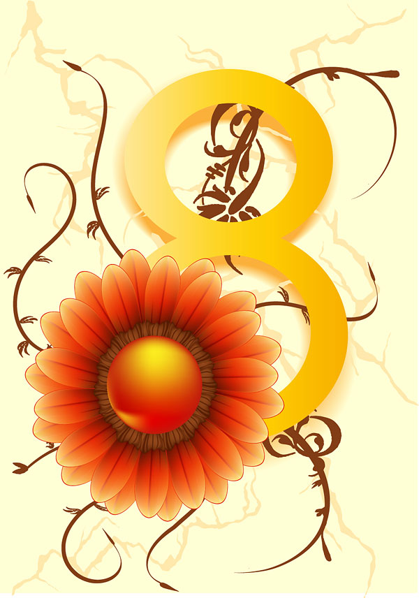 38 Women's Day Theme Vector -1