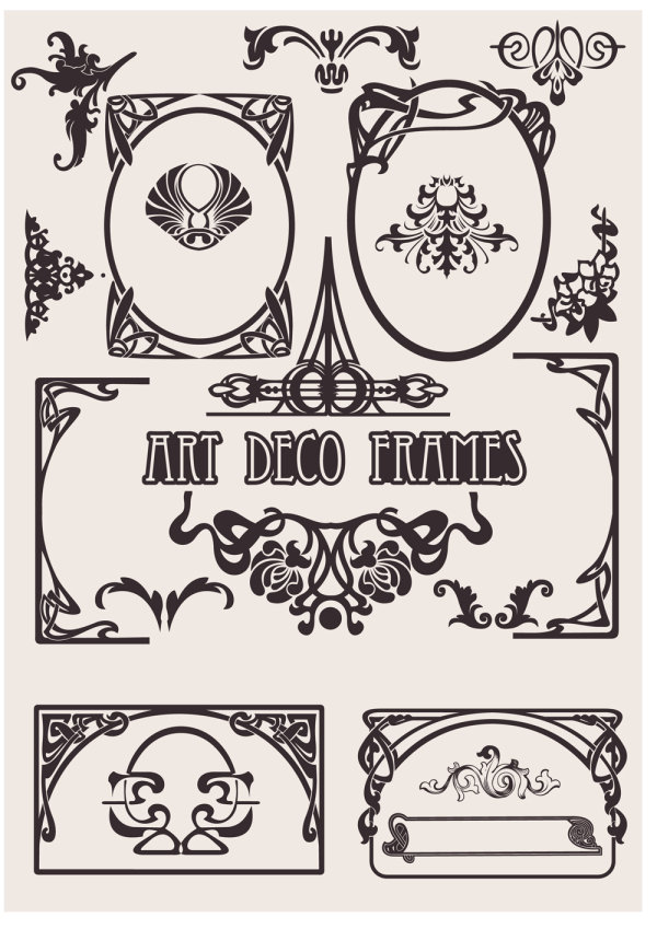 Exquisite decorative pattern background 01 - vector