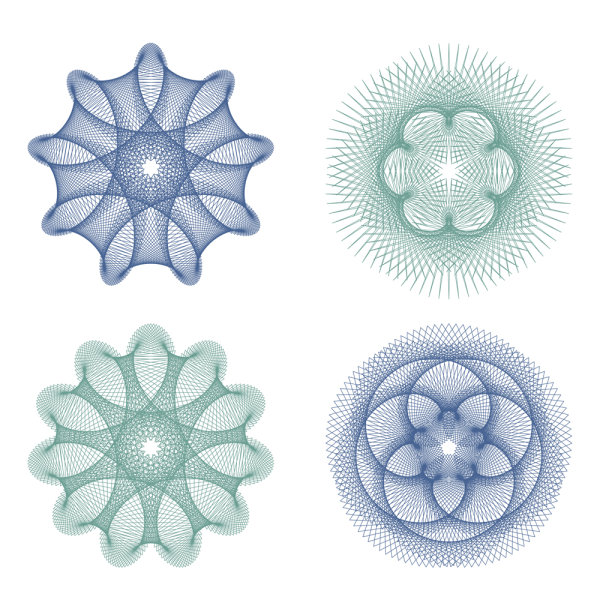Fine security pattern 04 - vector