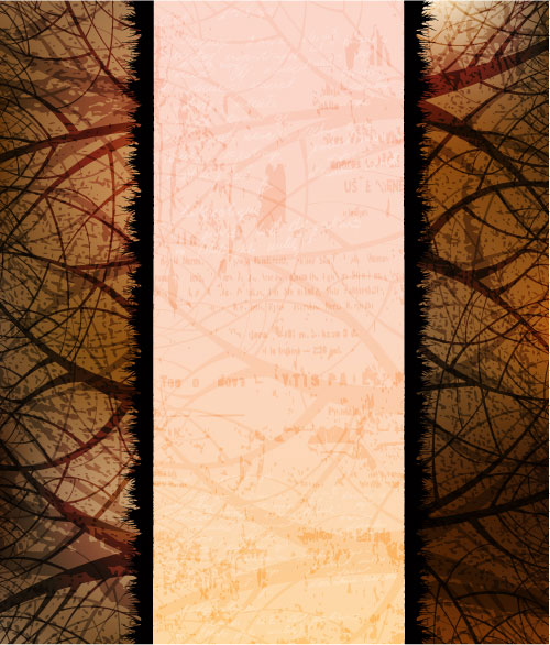 Tree silhouette background 05 - vector