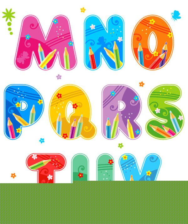 Font Design Series 45 - vector material