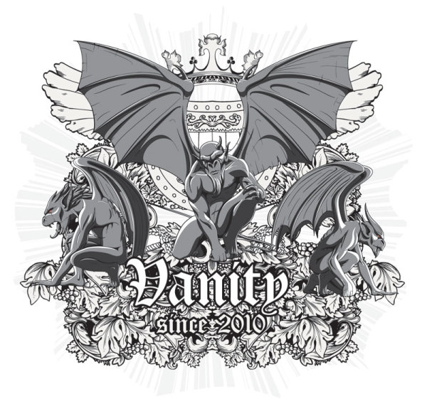 Trend T-shirt 10 - vector material