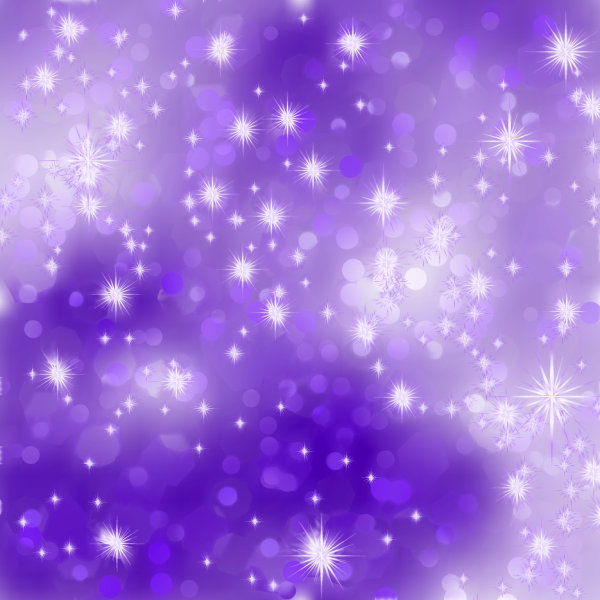 Starry purple background - vector material
