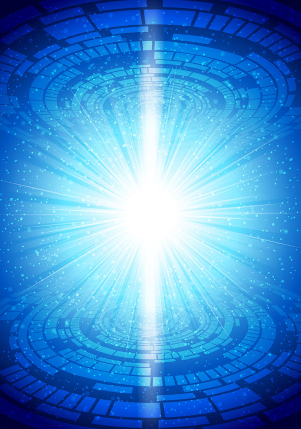 Starry background 02 - vector material