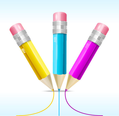 CMYK Colors 10 - vector material