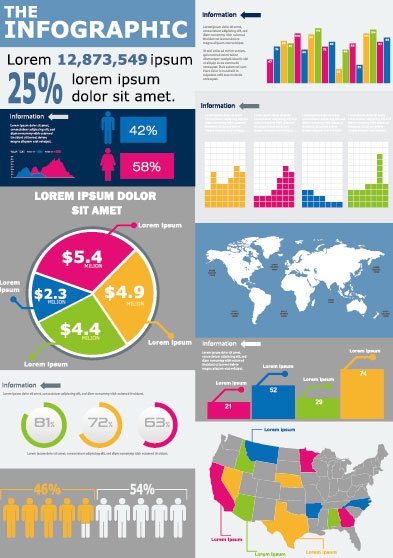 Graphical Data Report 01 - vector material
