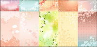 dream wedding vector background material