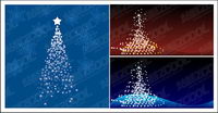 Flash Vector Christmas tree material