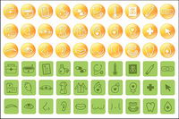 Simple-style medical icon vector material