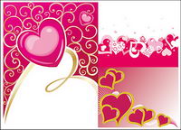 heart-shaped vector material