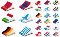 Notebook cover national flag