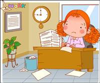 Bulk of the girls living vector 13