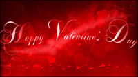 Beautiful valentine background 04 - vector material
