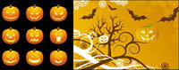 Halloween Pumpkin Vector material