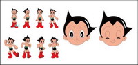 Astro Boy Vector material