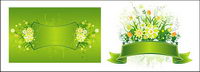 Spring patterns banner