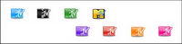 MTV LOGO small icon transparent png