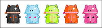 Gnagn lovely cartoon icon png
