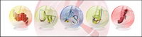 3D crystal ball adobe CS3 series icon png icon