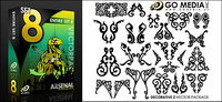 Go Media produced vector material (set8) - classical pattern