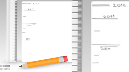 Realistic learning Stationery 041 - Vector