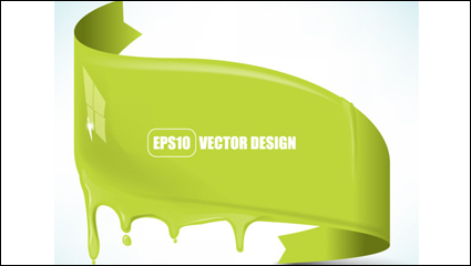 Flowing pigment 02 - vector