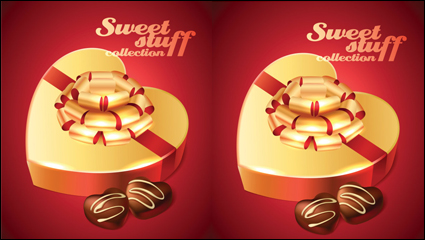 The desserts material 01 - vector