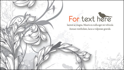 Classic hand-painted pattern 05-- vector material