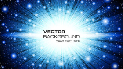 Starry background 01 - vector material