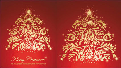 Festive gift material 03 - vector material
