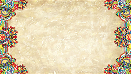 Retro pattern border 03 - vector