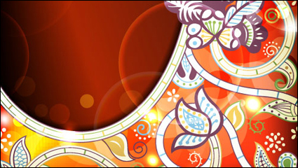 Retro pattern 04 - vector material