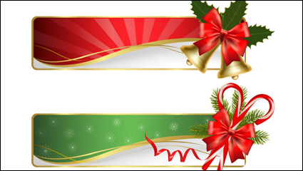 Christmas exquisite elements 02 - vector material
