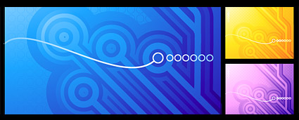 High-tech background vector