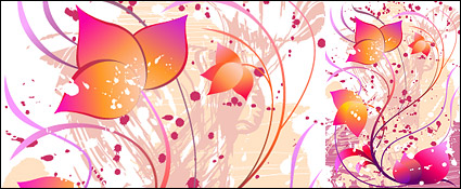 Fashion pattern vector material