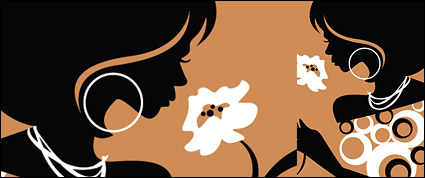 Fashion girls Vector