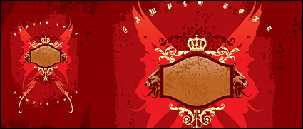 The trend of the border with wings element