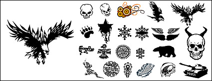 The trend of classical elements of vector material